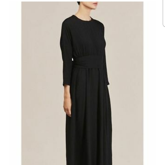 Black Crane Pants - Black Crane Jumpsuit black wide leg